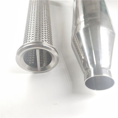 Acciaio inossidabile liquido Mesh Tube Filter di filtrazione SS304 0.5um
