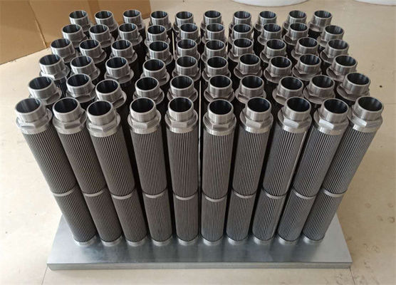 Un riciclaggio di plastica di 75 di acciaio inossidabile elementi pieghettato micron del filtro a candela