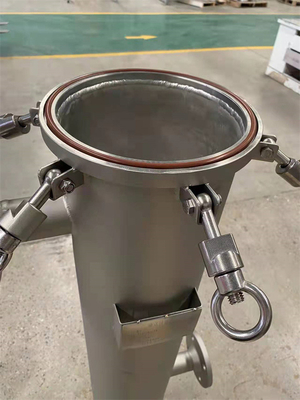 Cartuccia industriale di filtrazione 0.5um del filtro a sacco di acciaio inossidabile dell'unità abitativa Ss304