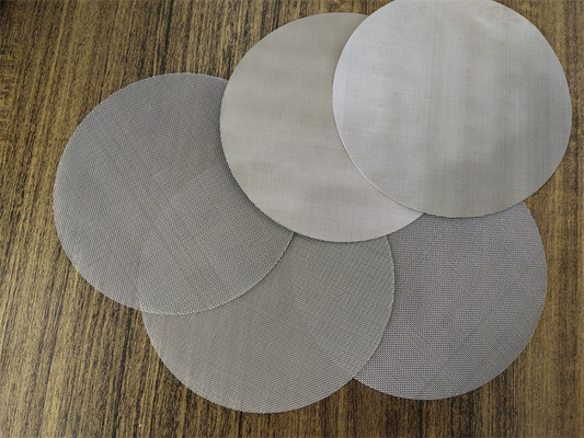 Asciugando acciaio inossidabile Mesh Filter Discs Ss 304 75 micron