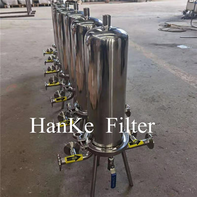 Custodia di filtro a 3 pollici dell'acqua di acciaio inossidabile della flangia 304L