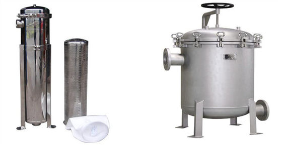 Filtrazione di liquidi per l'industria dell'unità filtro a sacco SS da 4 &quot;